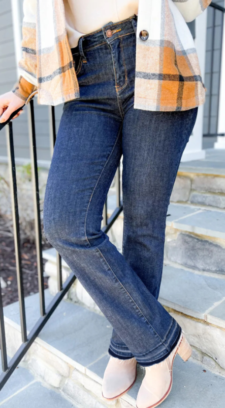 Pantalon Jean Taille Haute Trois Couleurs Femme